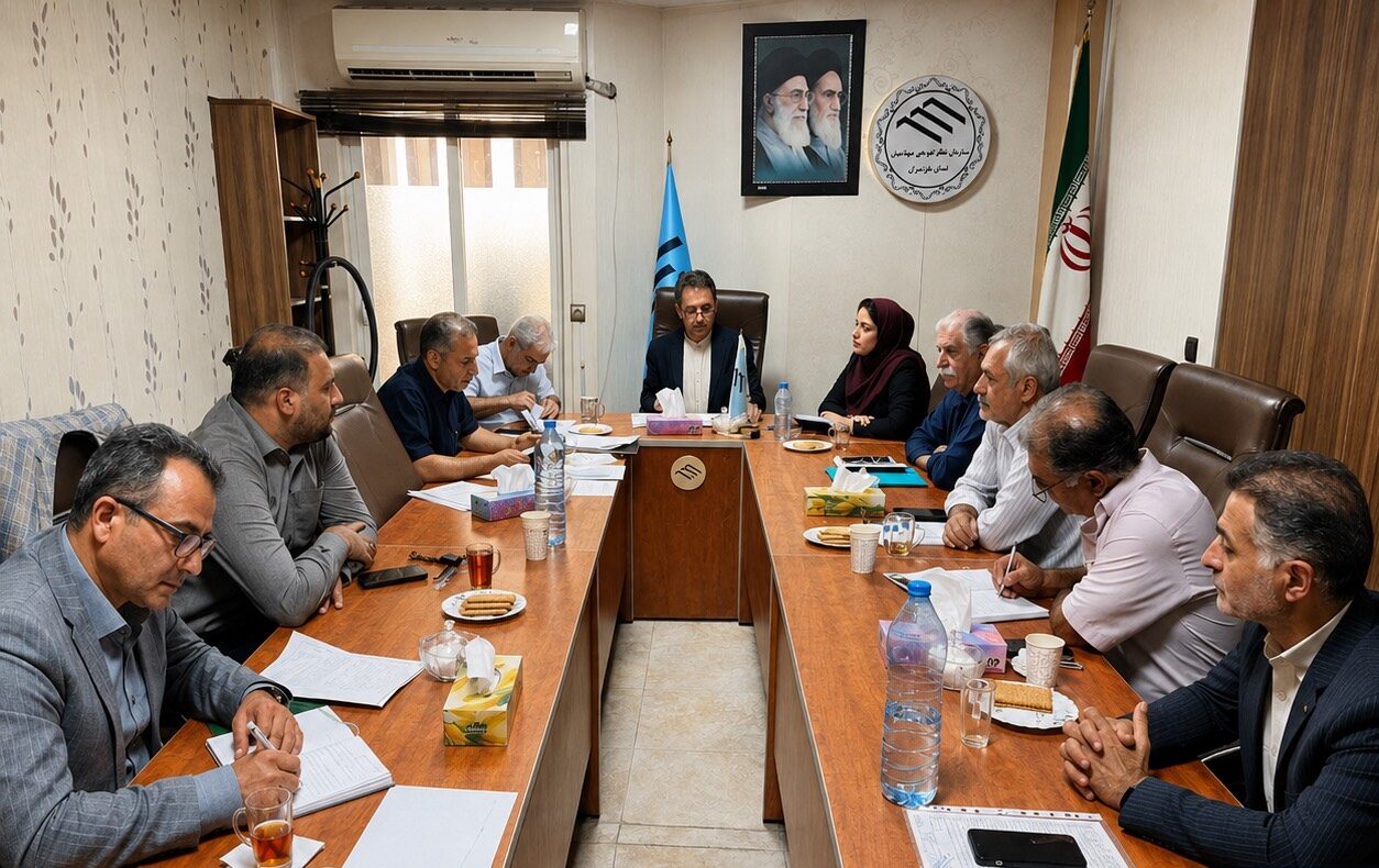 برگزاری جلسه هیأت‌ مدیره سازمان نظام کاردانی ساختمان استان مازندران مورخ ۱۴۰۵/۰۵/۱۹