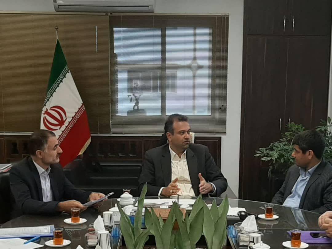 دیدار هیئت مدیره سازمان نظام کاردانی ساختمان استان مازندران با مهندس رازجویان معاونت عمرانی استانداری مازندران