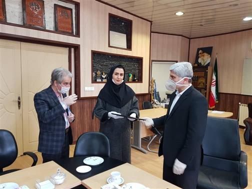 انتصاب سرکارخانم مهندس زهراپورمرادی به سمت مسئول نظام فنی ساختمان روستایی شهرستان چالوس بخش مرکزی